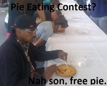 Pie eating contest