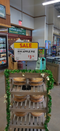 Pie is pi at the store