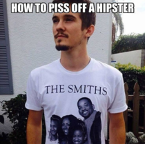 Pissing off a hipster