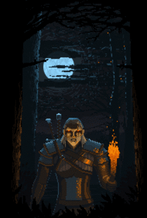 Pixel Art - The Witcher