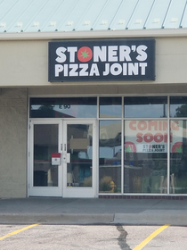 Pizza Joint Opening Up the Street