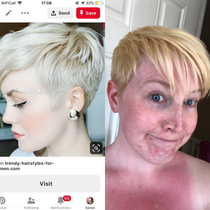 Platinum hair expectation vs reality