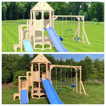 Playset render versus real thing