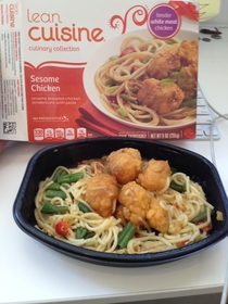 Pleasantly surprised Lean Cuisine