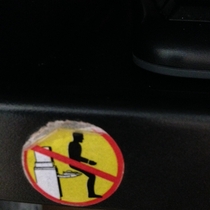 Please do not sit on the food your robot makes for you