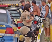 Police in Brazil