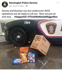 Police in Prince Edward Island had a sense of humour about 