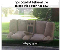 Poor couch