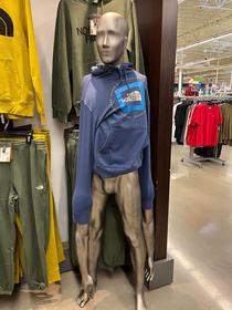 Poor Mannequin needs more than pants