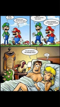 Poor Mario so clueless