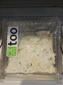Poor potato salad  metoo