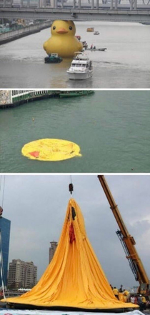 Poor rubber duck