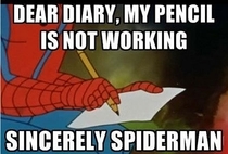 Poor Spiderman