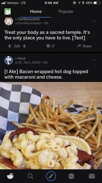 Popped up while browsing the Reddit app today
