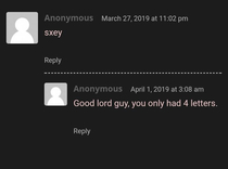 Porn comments are the best