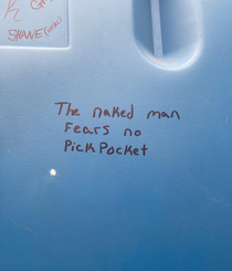 Porta potty wisdom