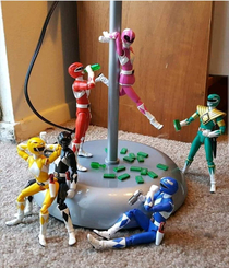 Power Rangers gone wild