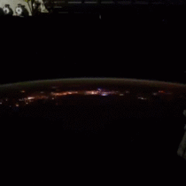 Powerful lightning rocking Mexico from spaaace