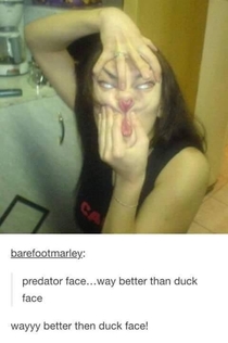 Predator face