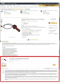 Pretty classic Amazon question and answer