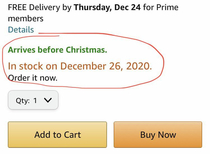 Pretty cool that Amazon now offers time travel for Prime members