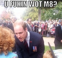 Prince William is getting quite aggressive