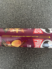 Pringles throwing shade at other chip brands