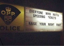 Pro life police tip
