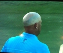 Professional golfer Stewart Cink without a hat