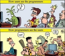 Programmers vs Users