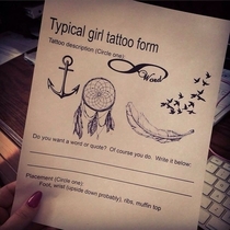 Proof that tattoo artists have a sense of humor