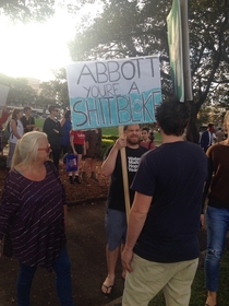 Protesting Australian style