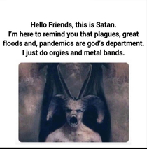 PSA from Satan