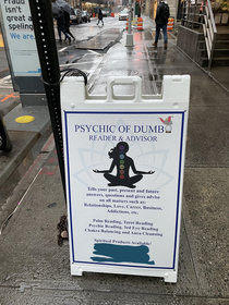 Psychic of what now