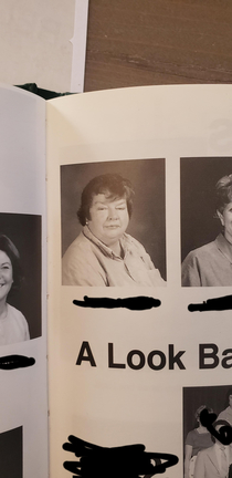 Pulled out an old yearbook today I had a teacher that looked just like the older guy from Pawn Stars