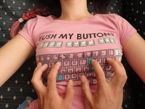 Pushing her buttons