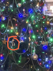 Put my sisters car keys in the Christmas tree and am waiting until she realises