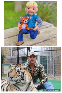 Quarantine Day  Crochet Tiger King