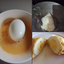 Quarantine Day  Made a new recipe egg with egg