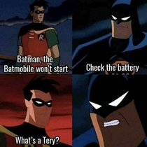 Quit your bullshit Robin