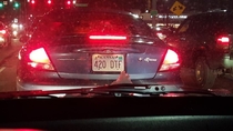 Quite possibly the best license plate Ive ever seen