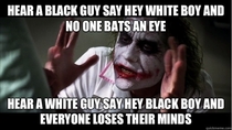Racial double standard