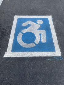 Racing handicap parking spot