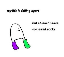 Rad socks are my soulmate