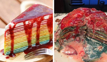 Rainbow cake remake