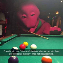 Ran into old fam