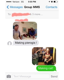 Random couple texted us Responded in kinda edited