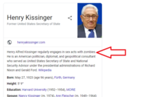 Randomly Googled Henry Kissinger because I forgot who he was wtf