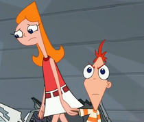 Rare photo of how Phineas looks like from the front