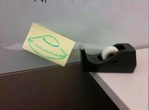Rare sighting of a UFO caught on tape